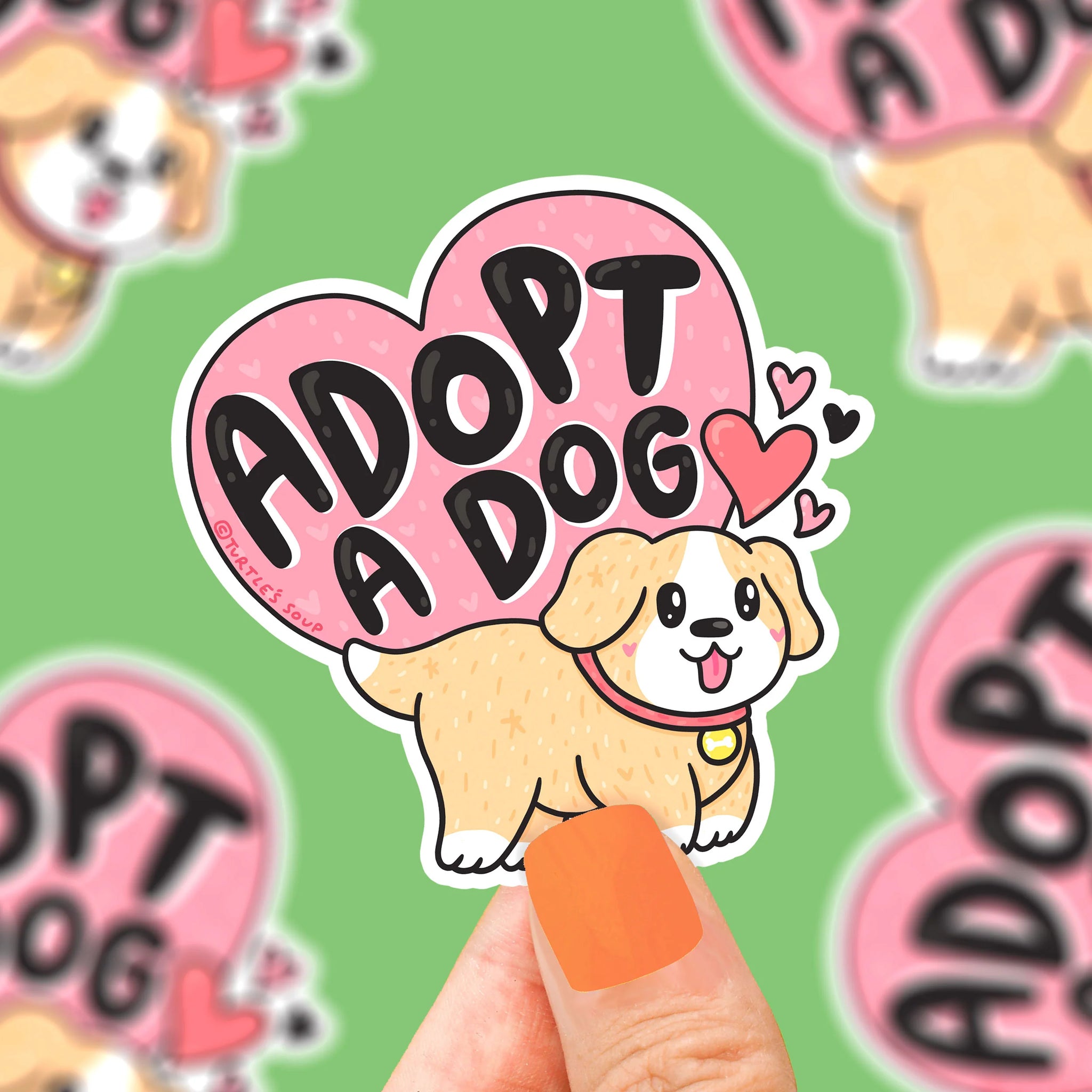 Sticker Adopt a Dog