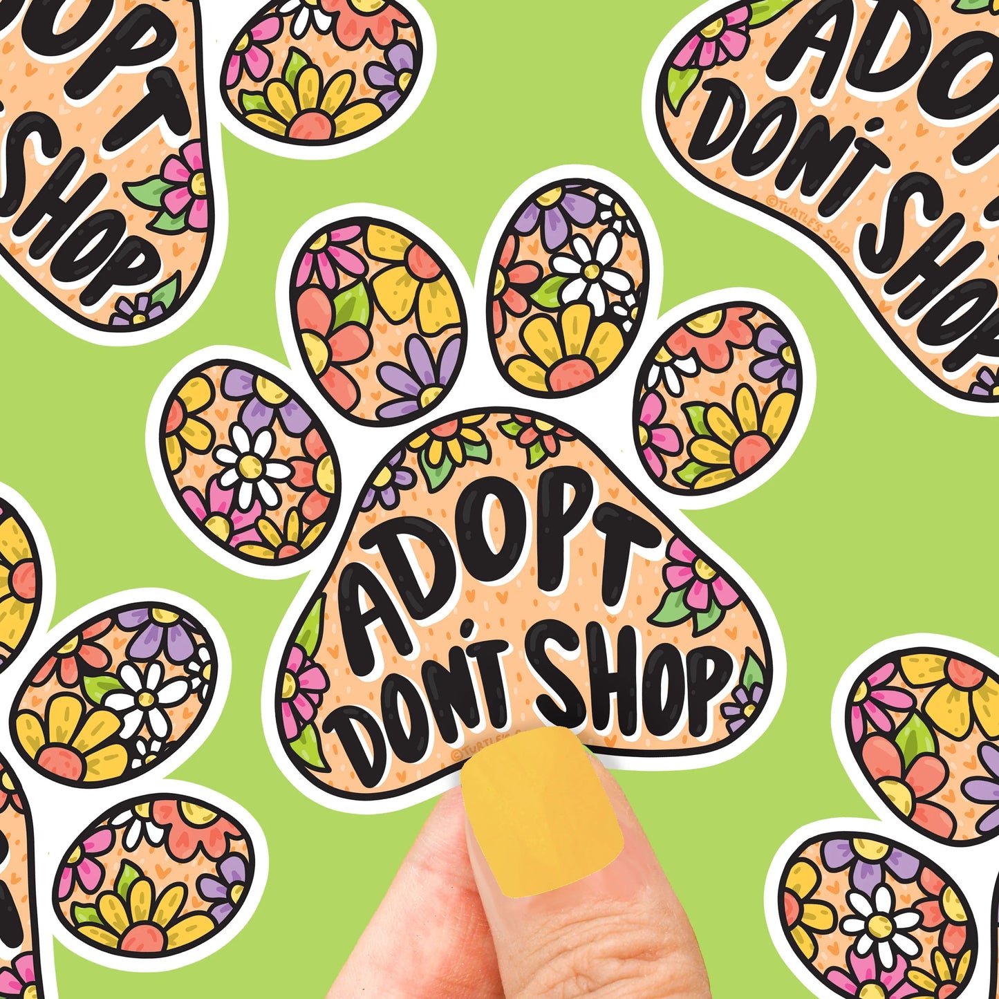 Turtle's Soup Animal Stickers