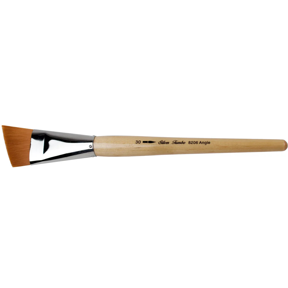 Silver Brush Jumbo Golden Taklon Brushes