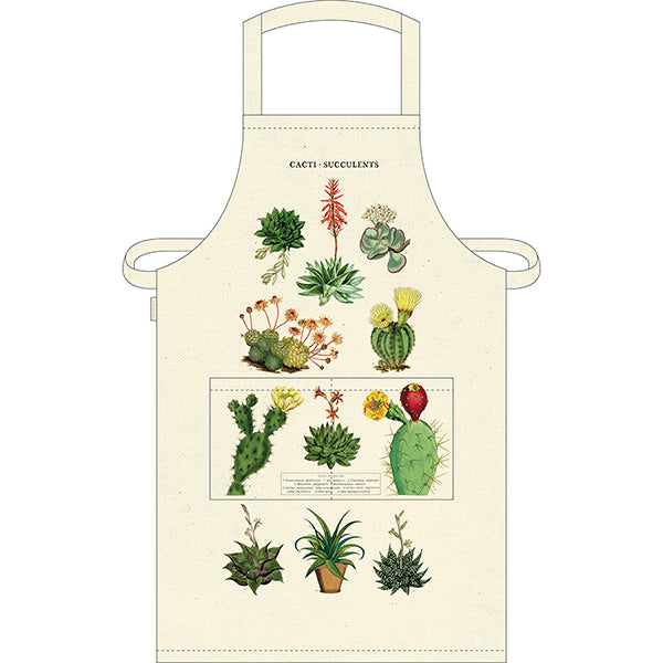 Apron Vintage Succulents