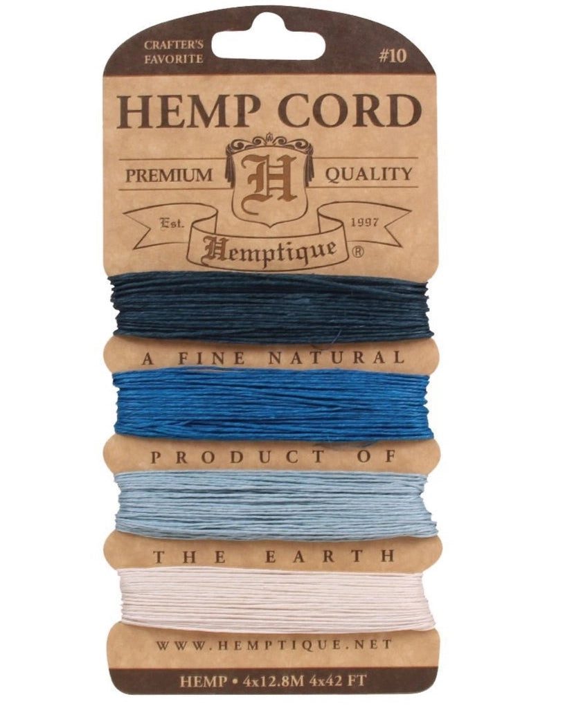 Hemptique 0.5mm Hemp Cord Cards
