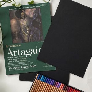 Strathmore Artagain Coal Black Paper Pads