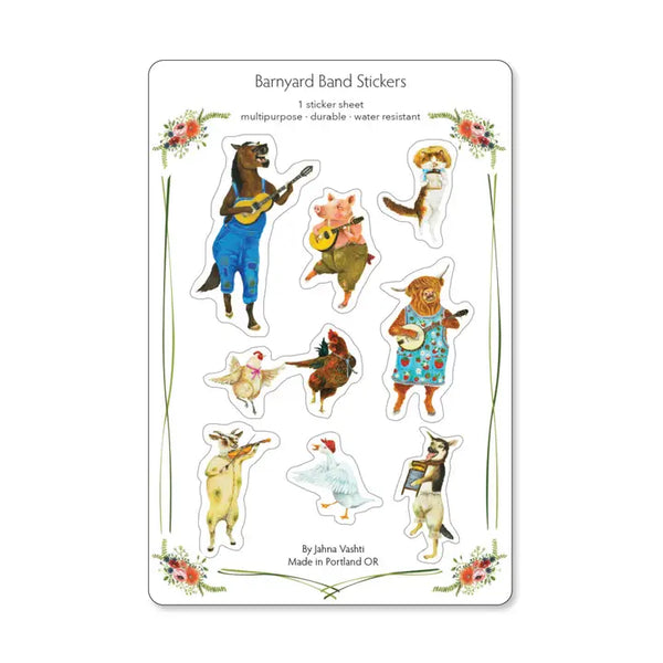 Jahna Vashti Sticker Sheets