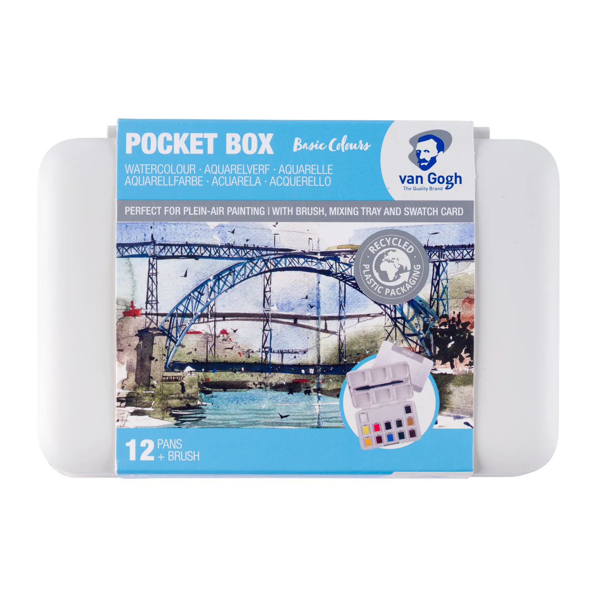 Talens Van Gogh Watercolor Pocketbox Sets