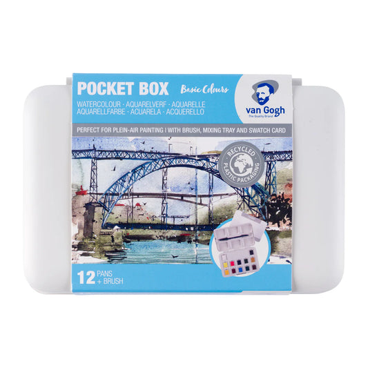 Talens Van Gogh Watercolor Pocketbox Sets