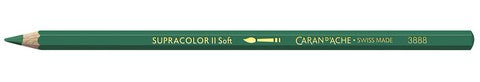 Caran D'Ache Supracolor Aquarelle Green Colored Pencils
