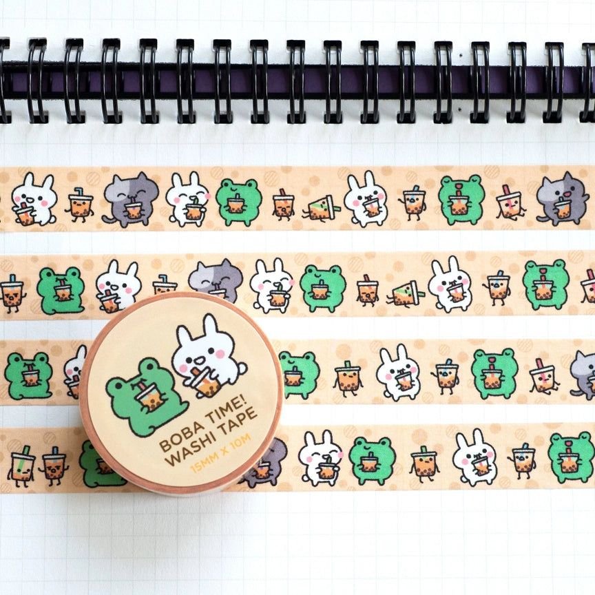 Robot Dance Battle 15mm x 10m Washi Tapes
