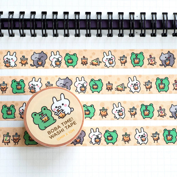 Robot Dance Battle 15mm x 10m Washi Tapes