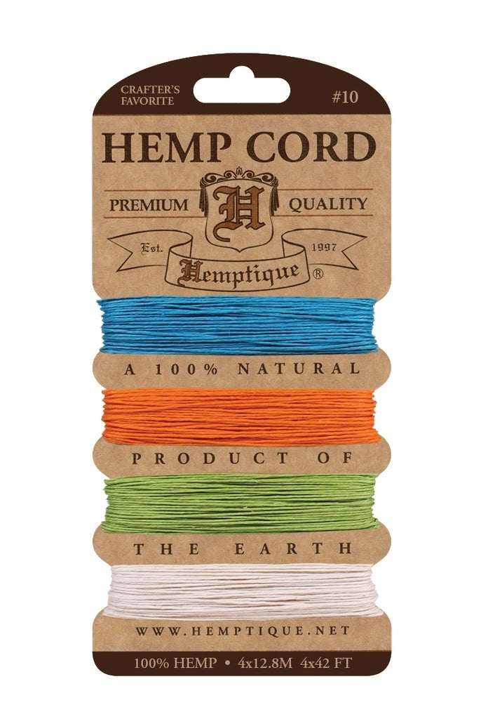 Hemptique 0.5mm Hemp Cord Cards