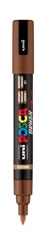 Posca PC-5BR Semi Flexible Brush Tip Markers