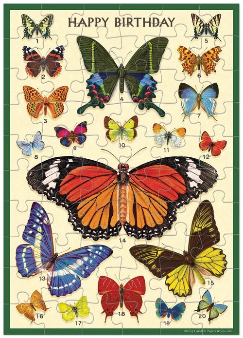 Cavallini & Co Vintage Inspired Puzzle Greeting Cards