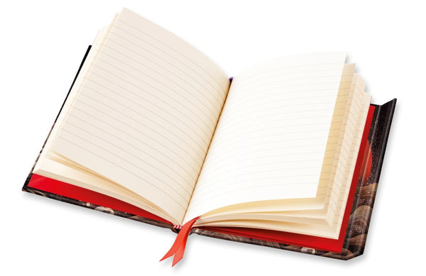 Flame Tree Publishing Sun and Sea Lacquer Chinese Screen C. 18th Century Lined Journal