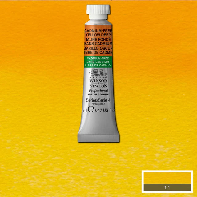 Winsor & Newton 5ml Cadmium-Free Professional Watercolors