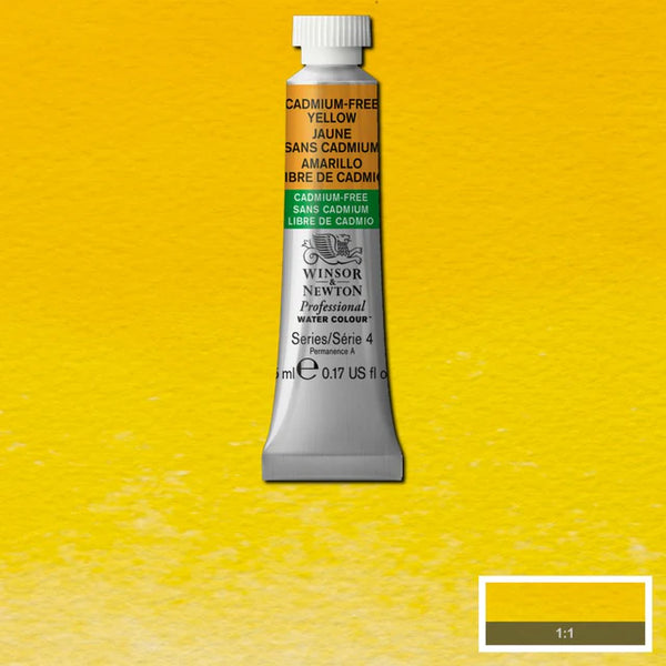 Winsor & Newton 5ml Cadmium-Free Professional Watercolors
