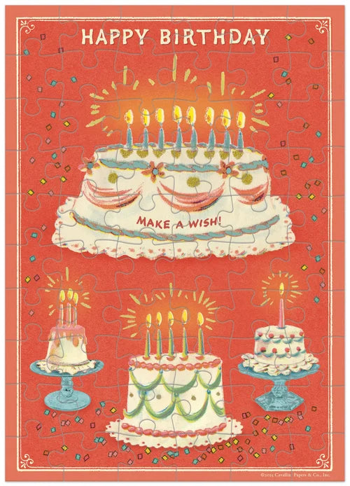 Cavallini & Co Vintage Inspired Puzzle Greeting Cards