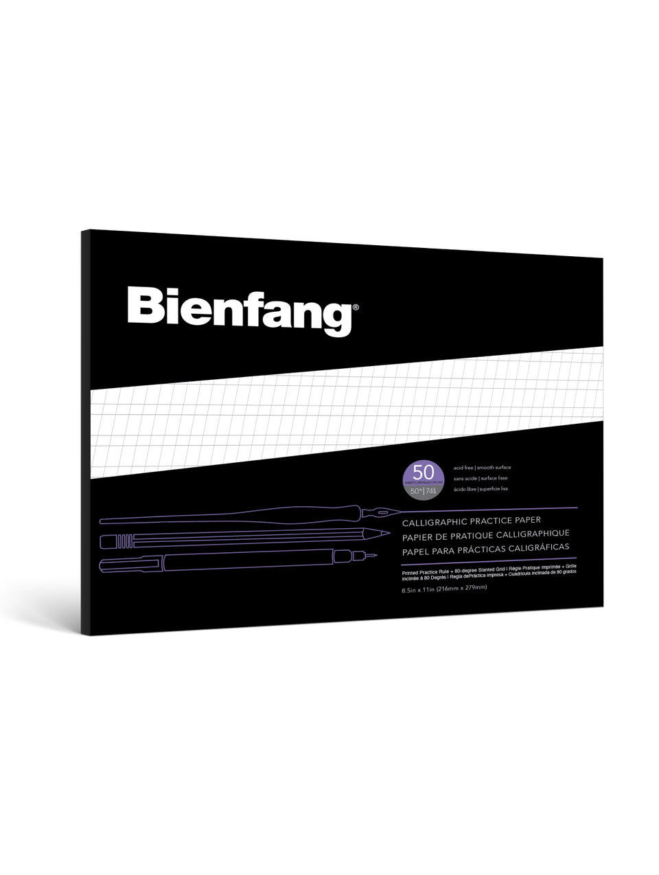 Bienfang 9in x 12in Calligraphic Practice Pad