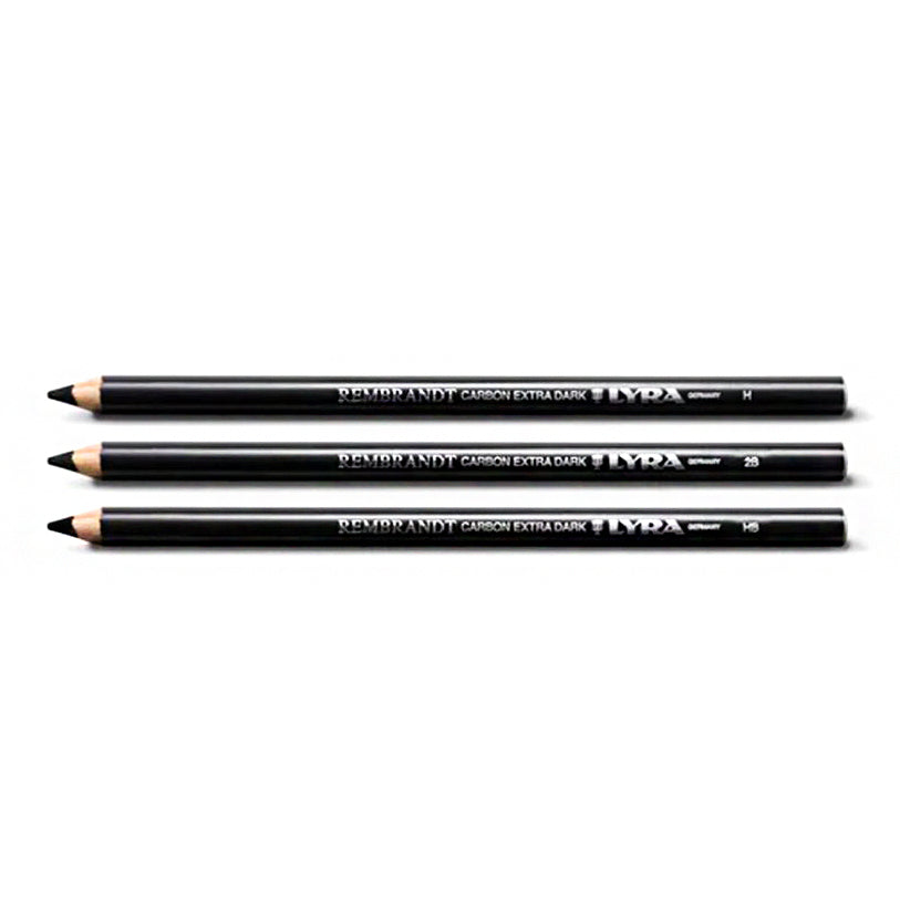 Lyra Rembrandt Extra Dark Carbon Pencils