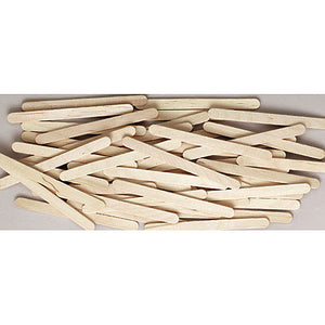 Wooden Craft Sticks 4.5"  Regular Natural 150/Pkg