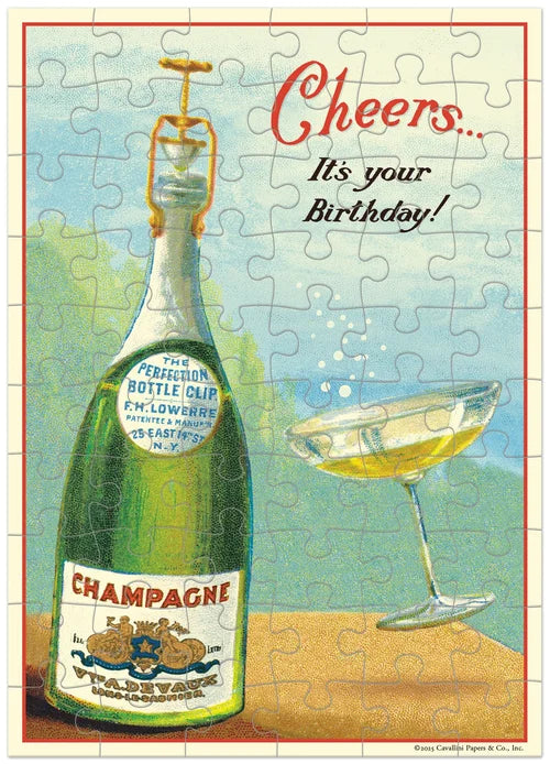 Cavallini & Co Vintage Inspired Puzzle Greeting Cards