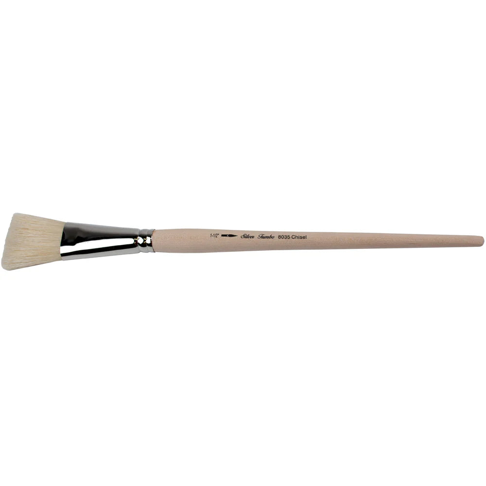 Silver Brush Jumbo White Hog Brushes