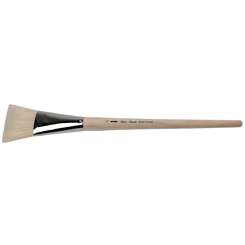 Silver Brush Jumbo White Hog Brushes