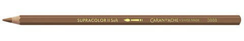 Caran D'Ache Supracolor Aquarelle Brown Colored Pencils