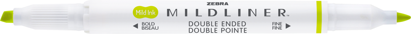 Zebra Mildliner Double-Ended Markers