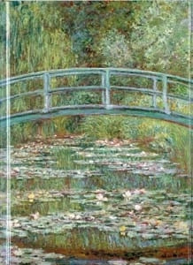Flame Tree Publishing Claude Monet Foiled Journal