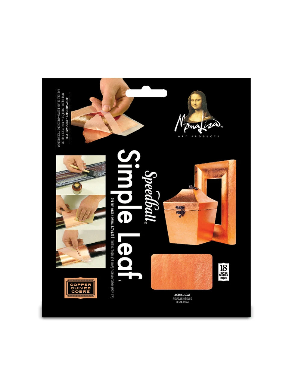 Speedball Mona Lisa Simple Leaf Sheets