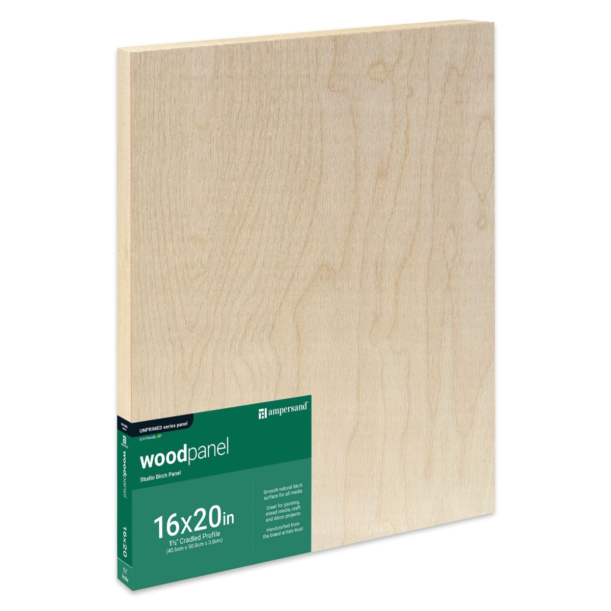 Ampersand Economy Cradled Birch Panels