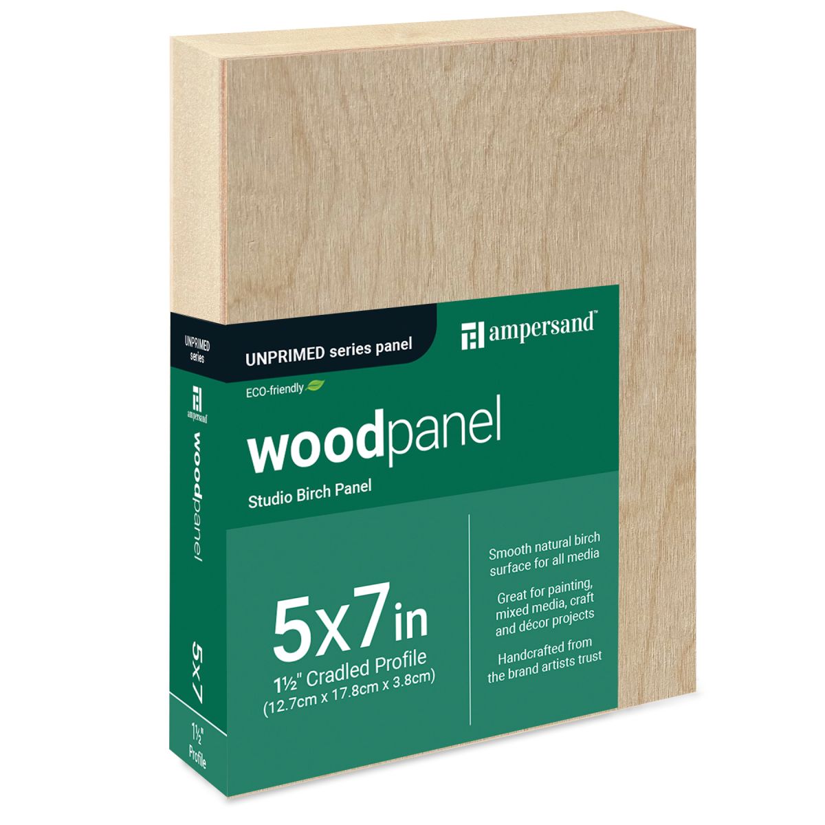 Ampersand Economy Cradled Birch Panels