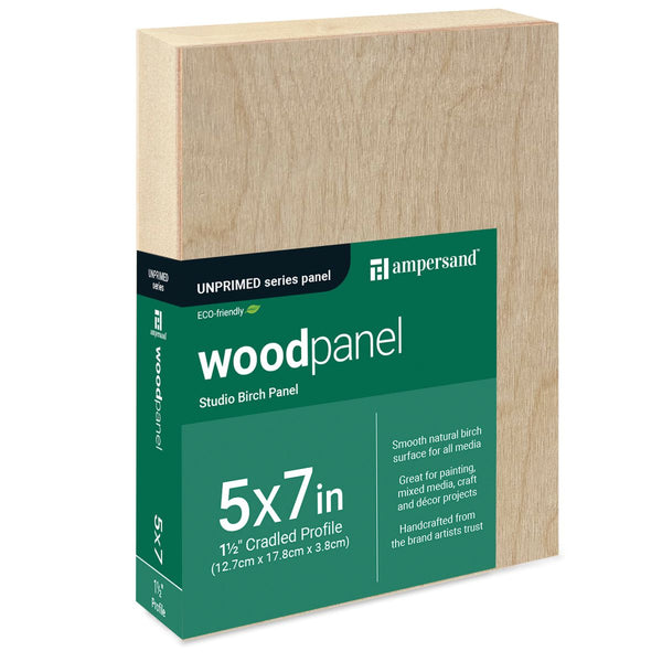 Ampersand Economy Cradled Birch Panels