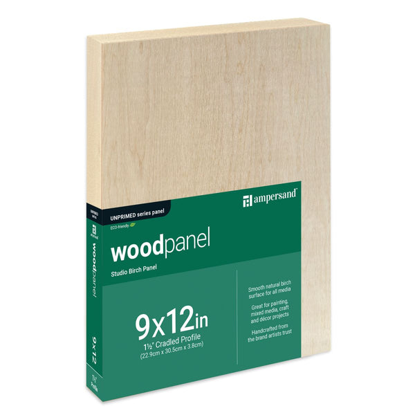 Ampersand Economy Cradled Birch Panels