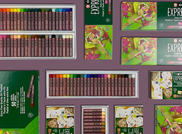 Sakura Cray-Pas Expressionist Oil Pastel Sets