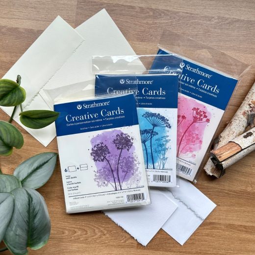 Strathmore Full Sized 6 Packs of Creative Cards