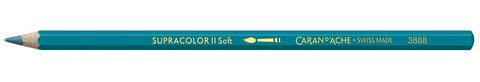 Caran D'Ache Supracolor Aquarelle Blue Colored Pencils