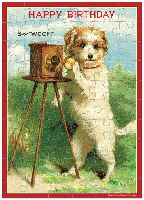 Cavallini & Co Vintage Inspired Puzzle Greeting Cards