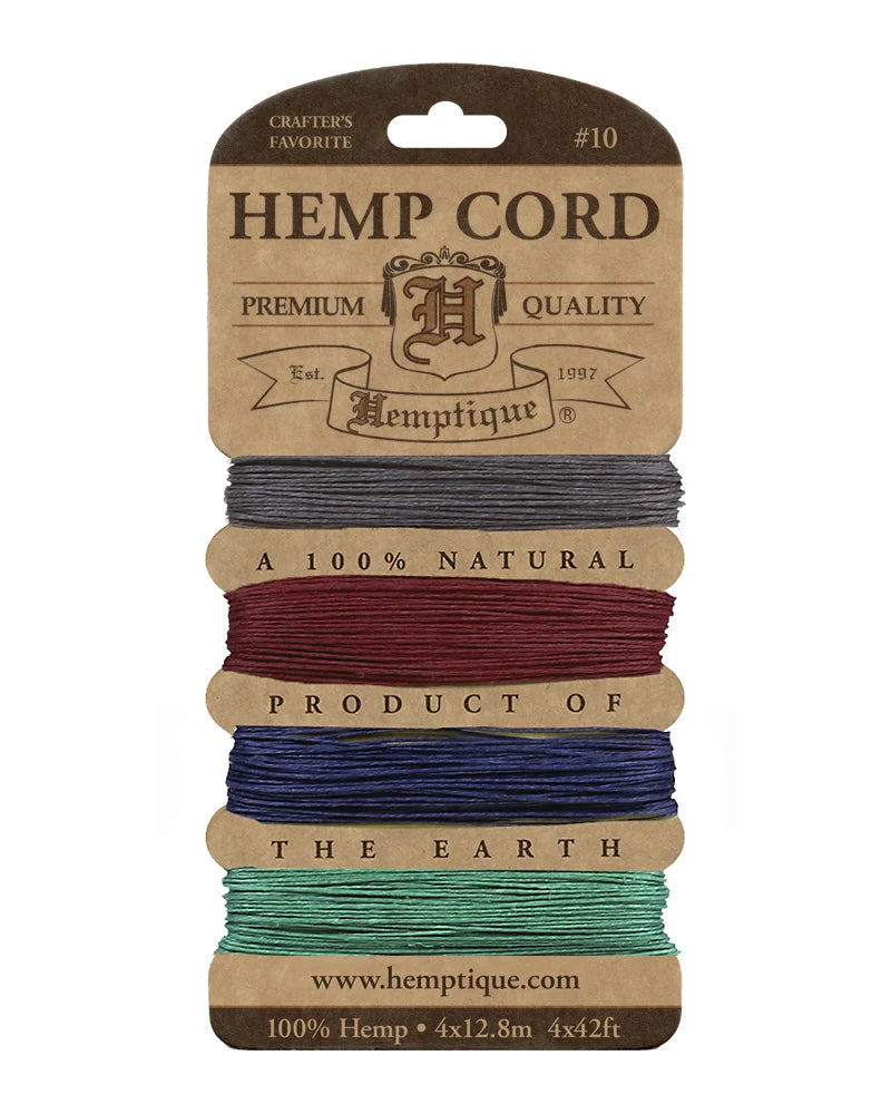 Hemptique 0.5mm Hemp Cord Cards