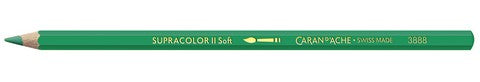 Caran D'Ache Supracolor Aquarelle Green Colored Pencils