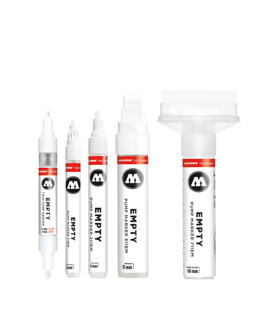Molotow Empty Pump Markers
