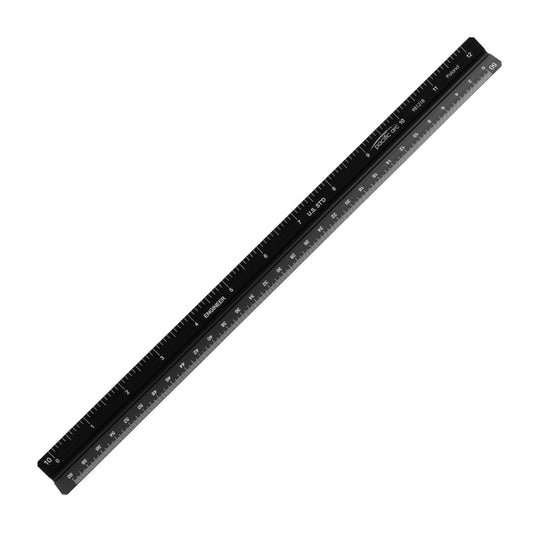 Pacific Arc Black Aluminum Engineer Scale