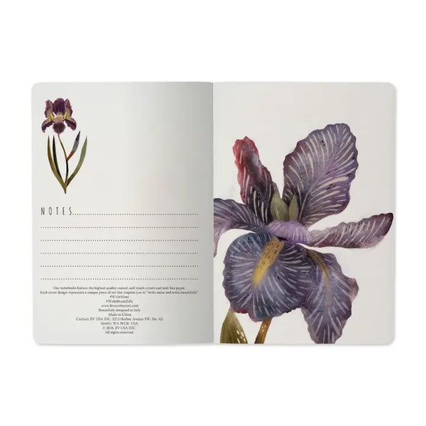 Notebook Irises