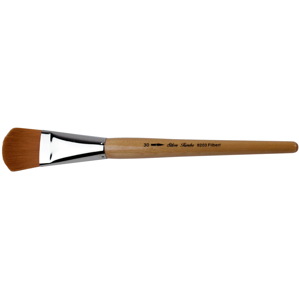 Silver Brush Jumbo Golden Taklon Brushes