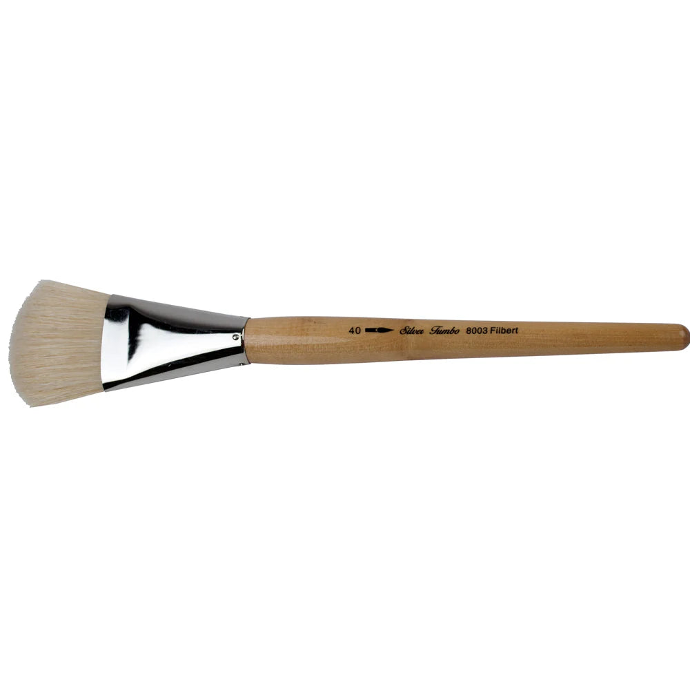 Silver Brush Jumbo White Hog Brushes