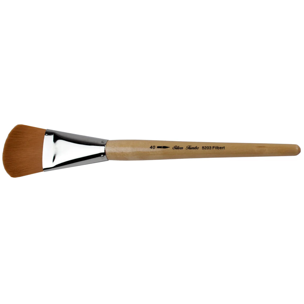 Silver Brush Jumbo Golden Taklon Brushes