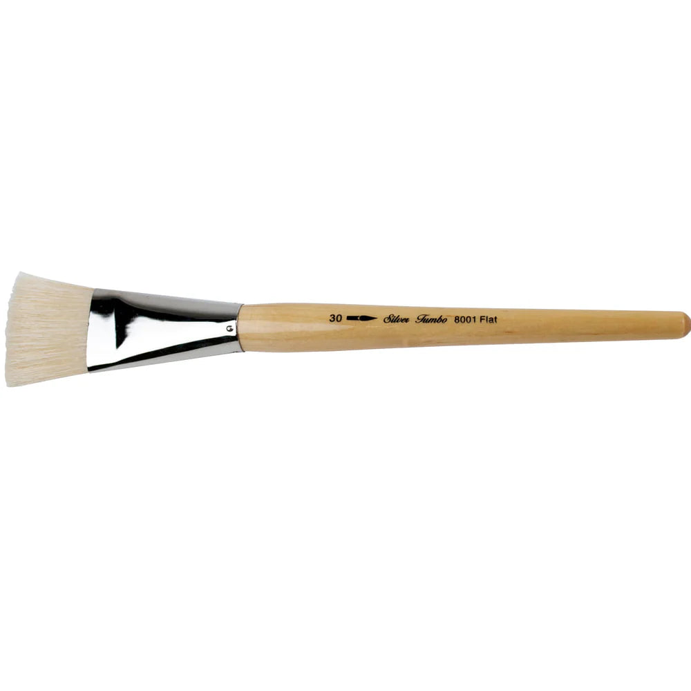 Silver Brush Jumbo White Hog Brushes