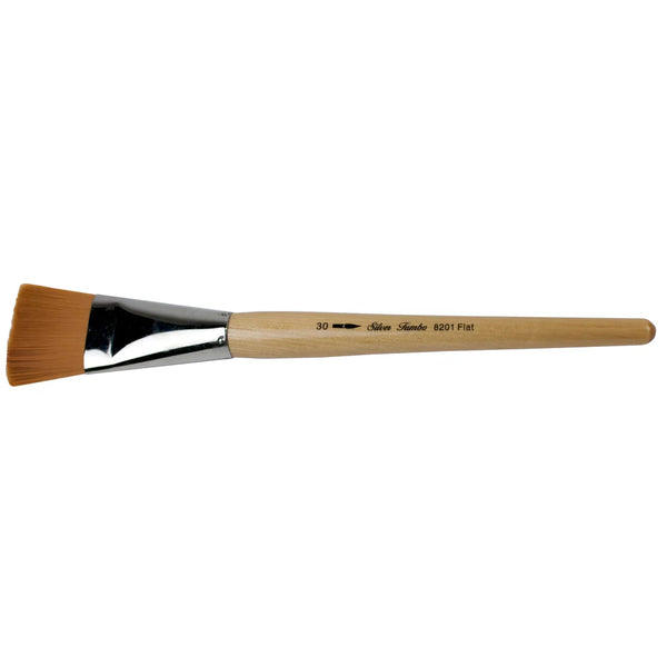 Silver Brush Jumbo Golden Taklon Brushes