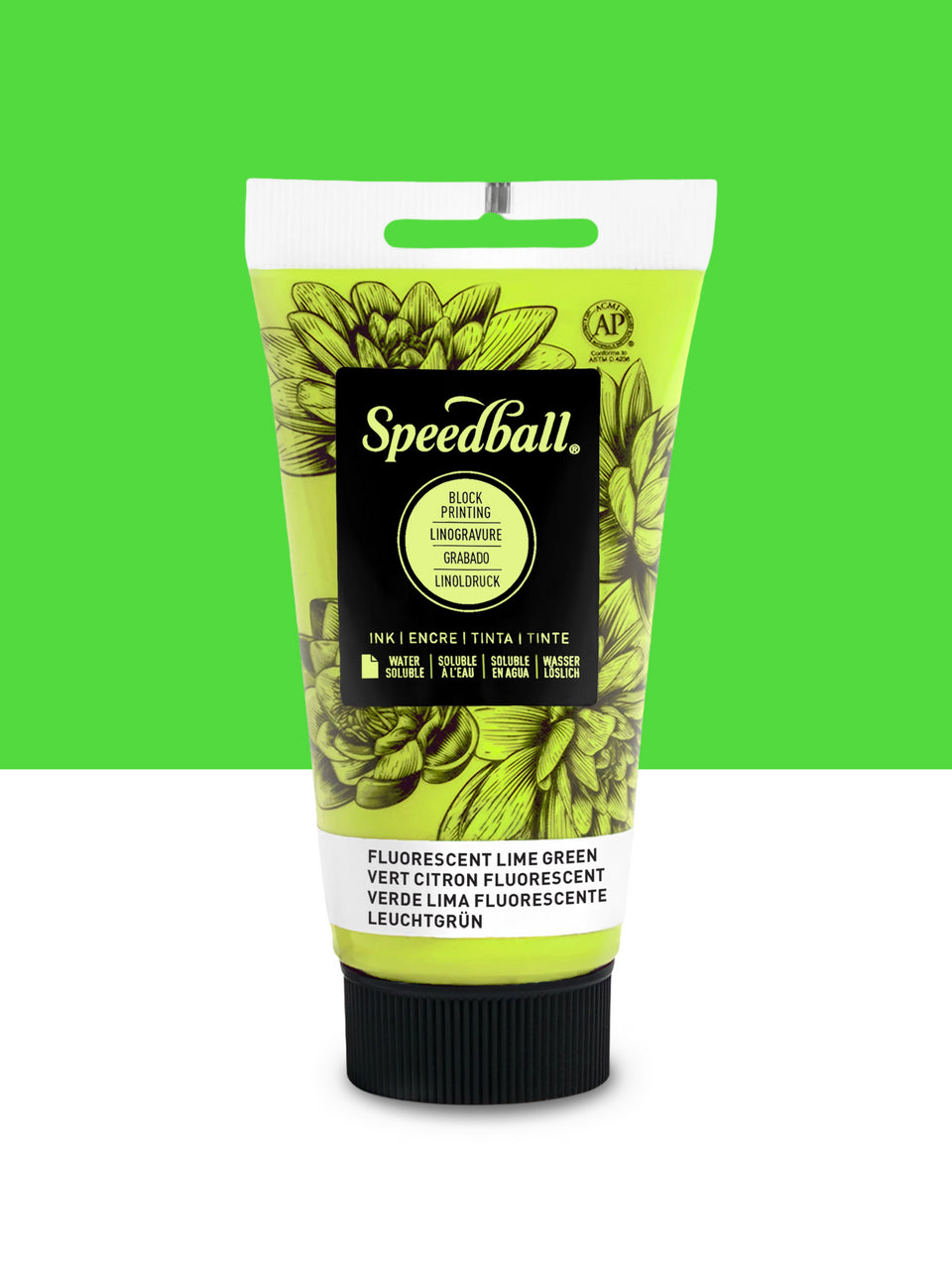Speedball 2.5oz Water Soluble Block Printing Ink