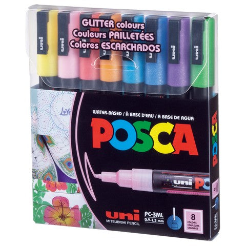 Posca 8-Color Paint Marker Sets