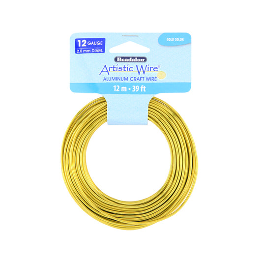 Artistic Wire 12 Gauge Aluminum Craft Wire